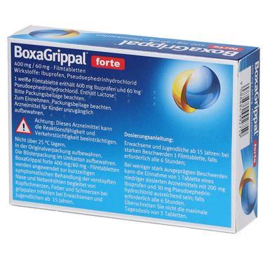 Boxagrippal Forte Mg Mg St Shop Apotheke