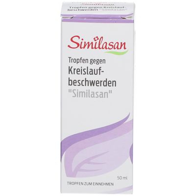 Tropfen Gegen Kreislaufbeschwerden Similasan Ml Shop Apotheke