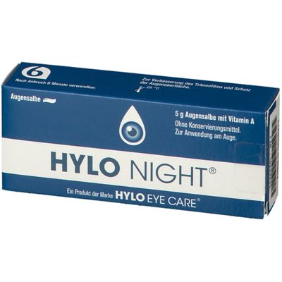 HYLO NIGHT Augensalbe 5 G Shop Apotheke