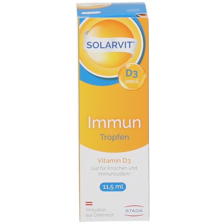 Solarvit Immun Tropfen mit 1000 IE Vitamin D3 für das Immunsystem 1x