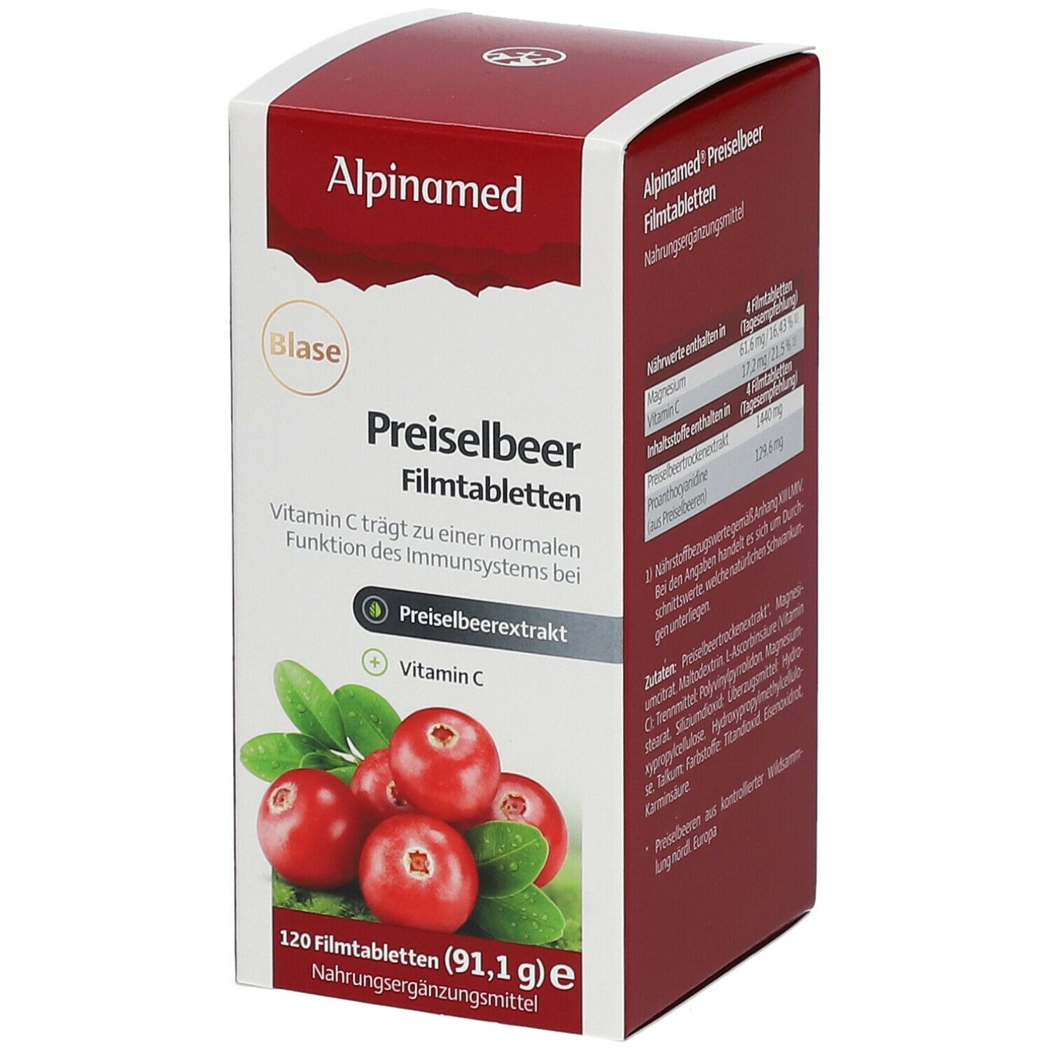 Alpinamed Preiselbeer Filmtabletten St Shop Apotheke