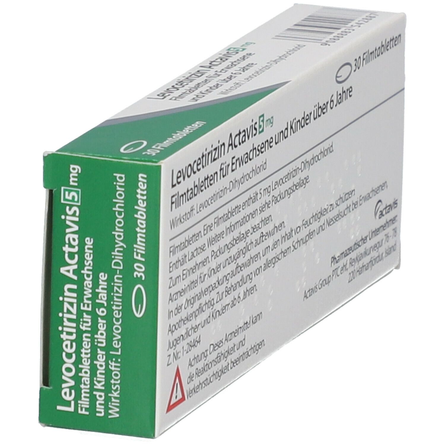 Levocetirizin Actavis 5 Mg 30 St Shop Apotheke