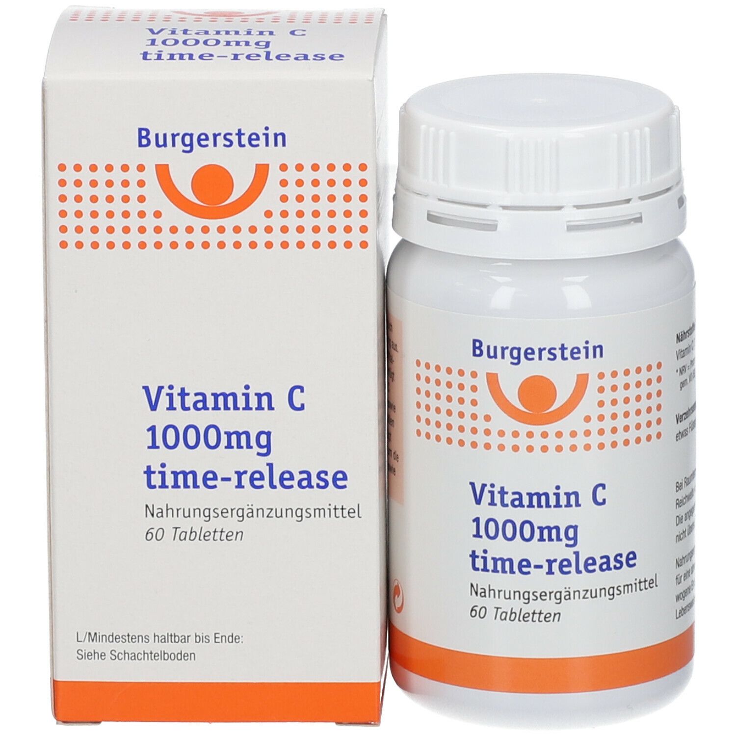 Burgerstein Vitamin C Mg Time Release St Shop Apotheke