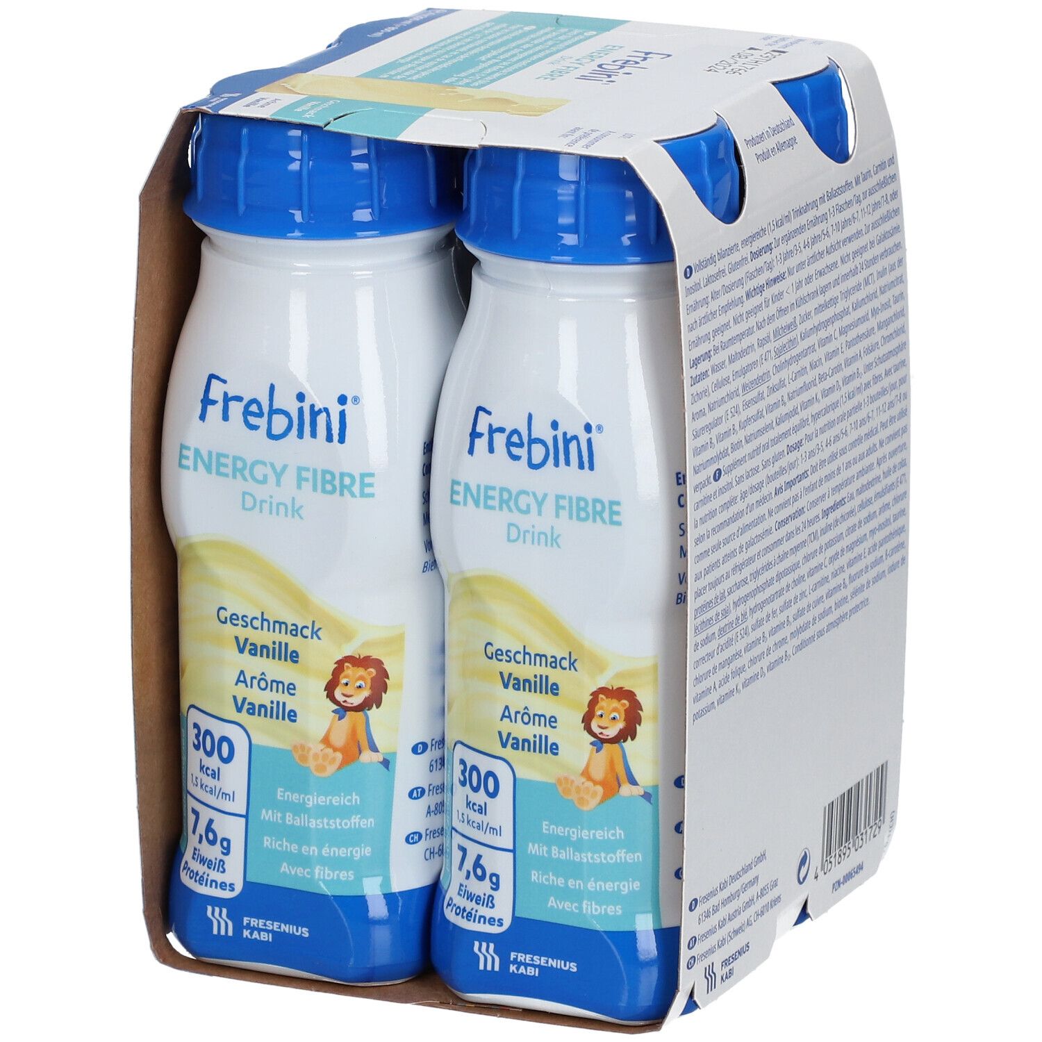 Frebini ENERGY FIBRE Drink Vanille 4 St Shop Apotheke