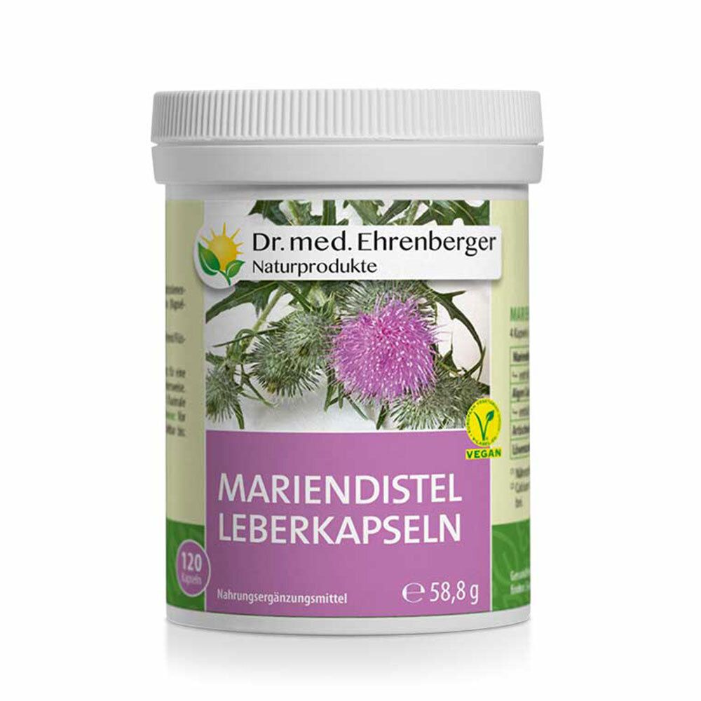 Dr Med Ehrenberger Mariendistel Leberkapseln 120 St Shop Apotheke