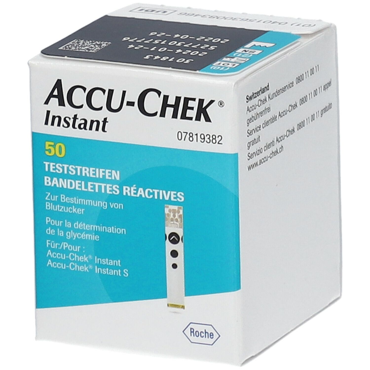 Accu Chek Instant Teststreifen St Shop Apotheke