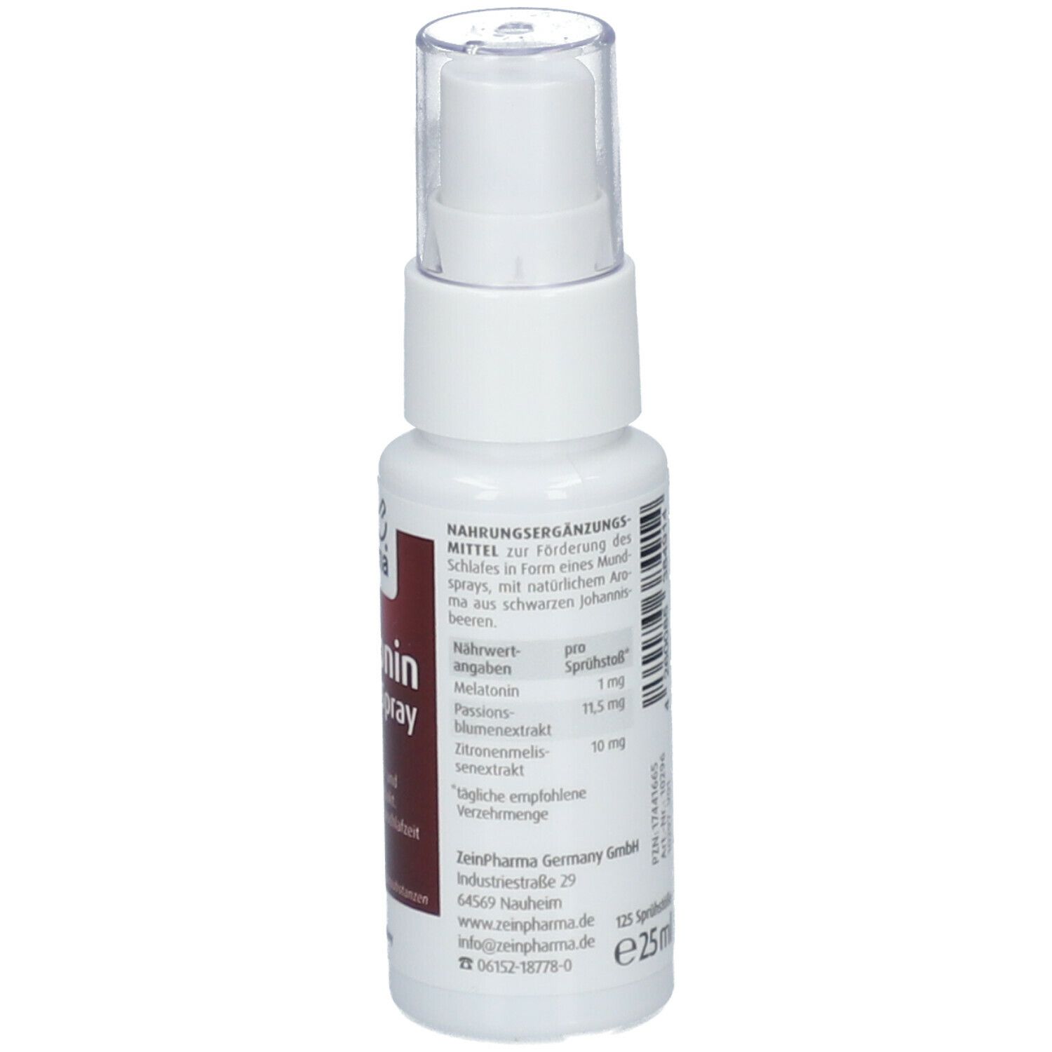 Melatonin Spray Mg Zeinpharma Ml Shop Apotheke