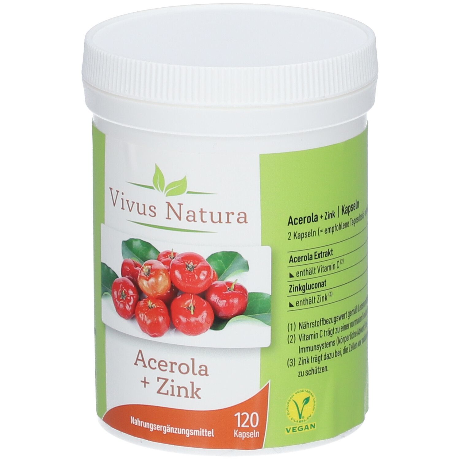 Vivus Natura Acerola Zink St Shop Apotheke