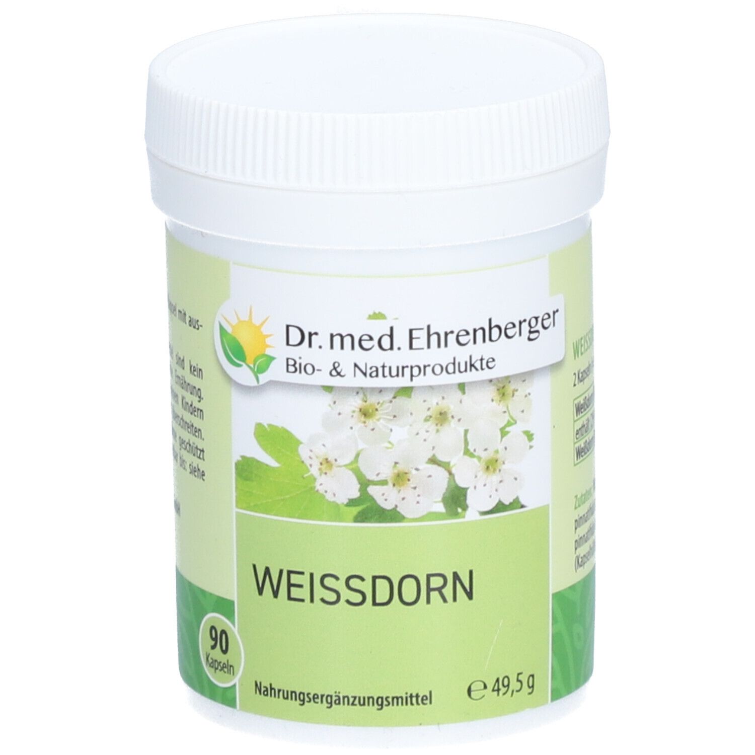 Dr Ehrenberger WEISSDORN Kapseln 90 St Shop Apotheke