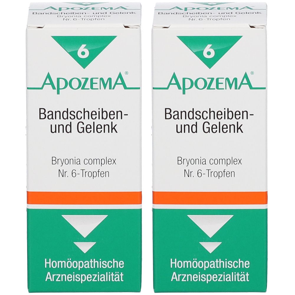 Apozema Bandscheiben Und Gelenke Tropfen Nr X Ml Shop Apotheke