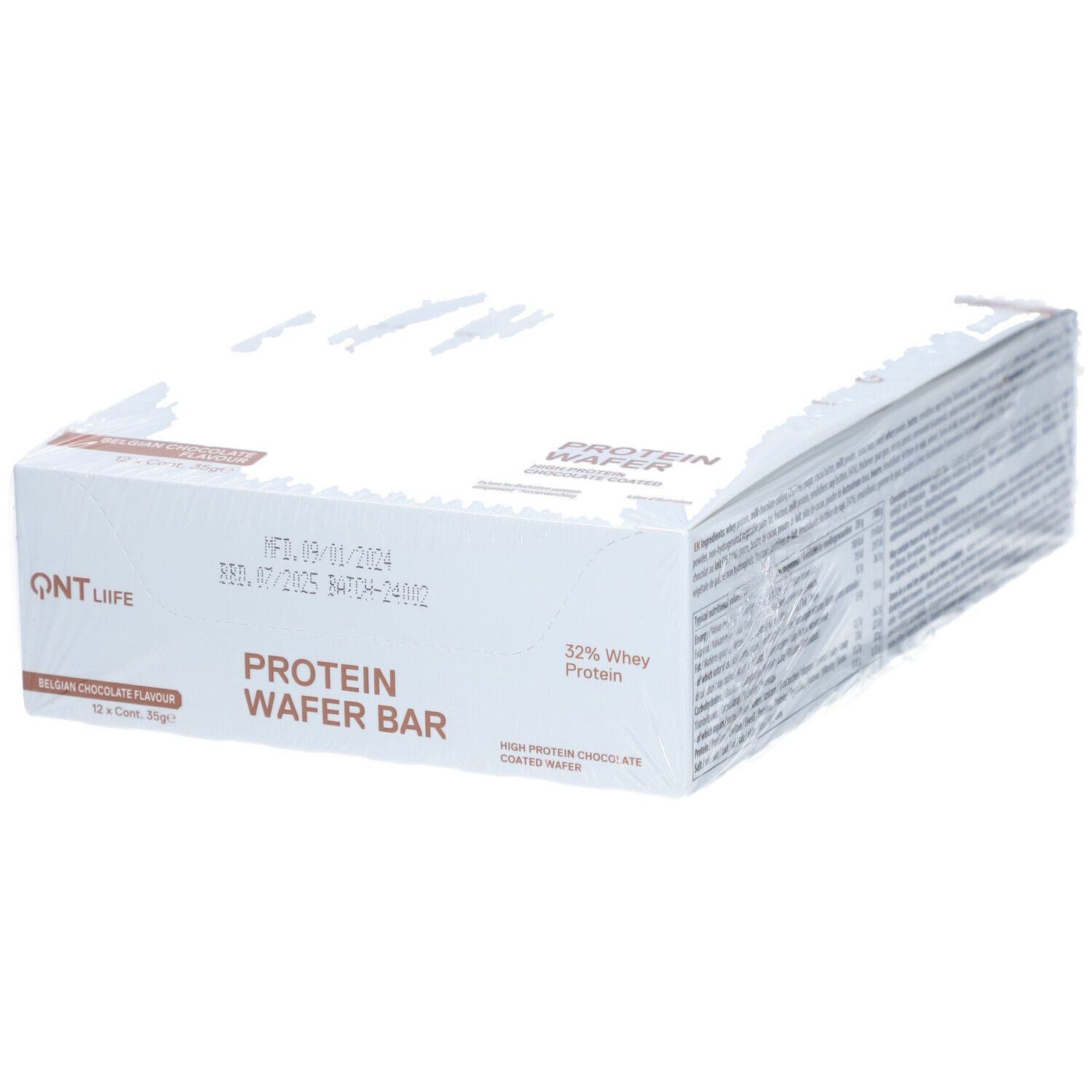 QNT Protein Wafer Schokolade 12x35 G Shop Apotheke