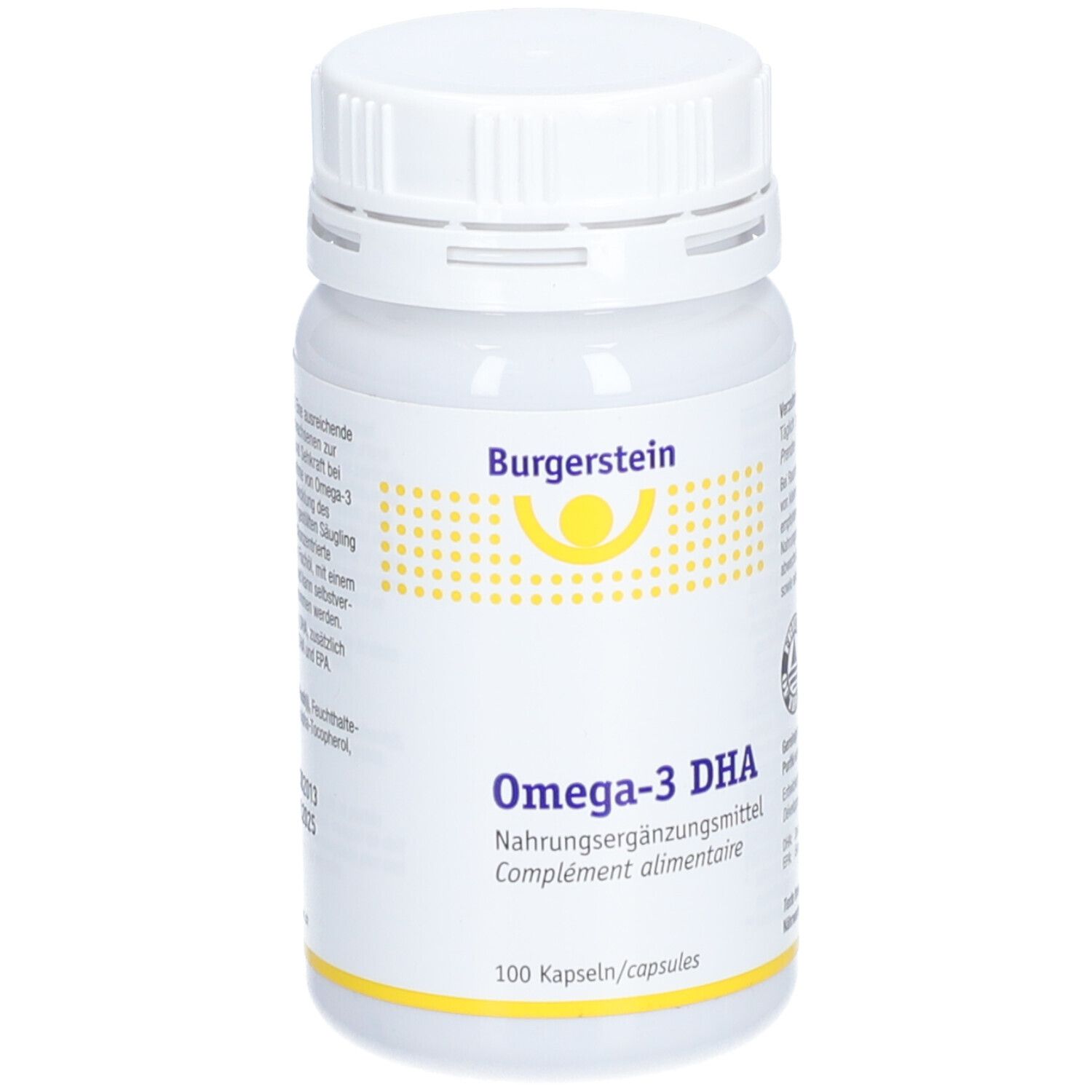 Burgerstein Omega 3 DHA 100 St Shop Apotheke