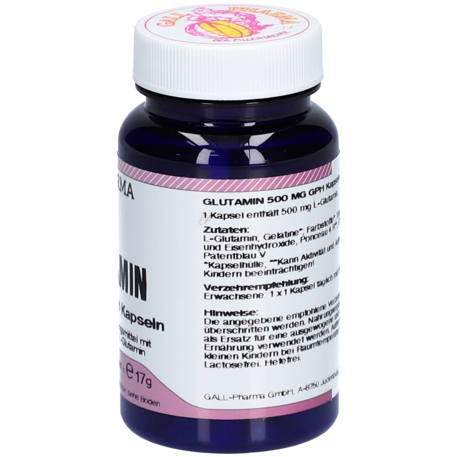 Gall Pharma Glutamin Mg Gph Kapseln St Shop Apotheke