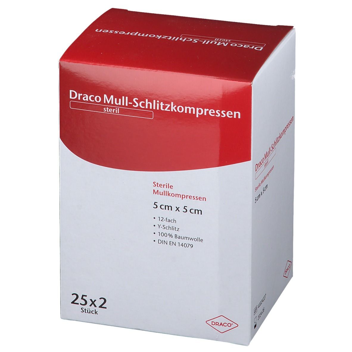 Draco Mull Schlitzkompressen Fach Steril X Cm X St Shop