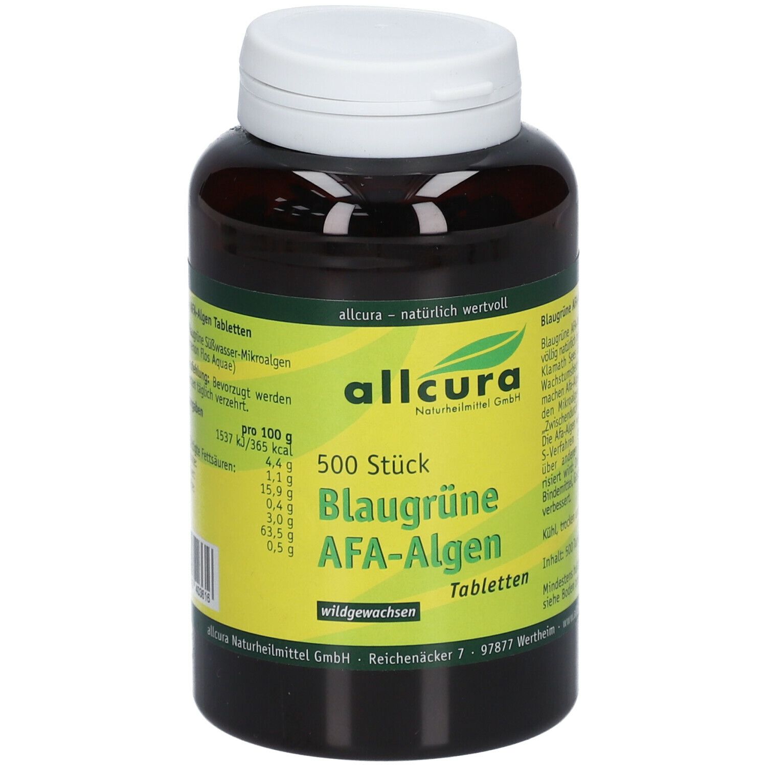 Allcura Blaugr Ne Afa Algen St Shop Apotheke