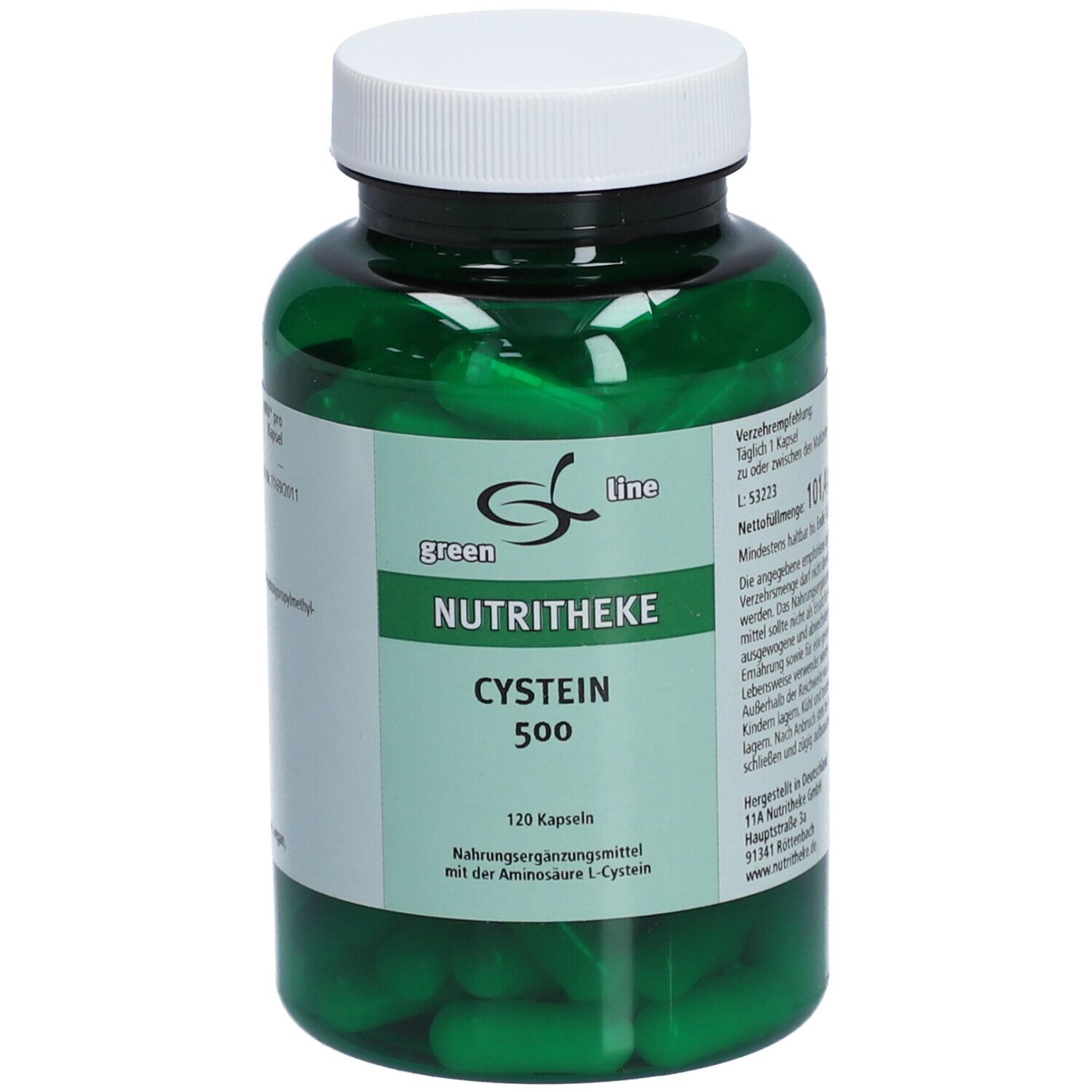 Green Line NUTRITHEKE Cystein 500 120 St Shop Apotheke