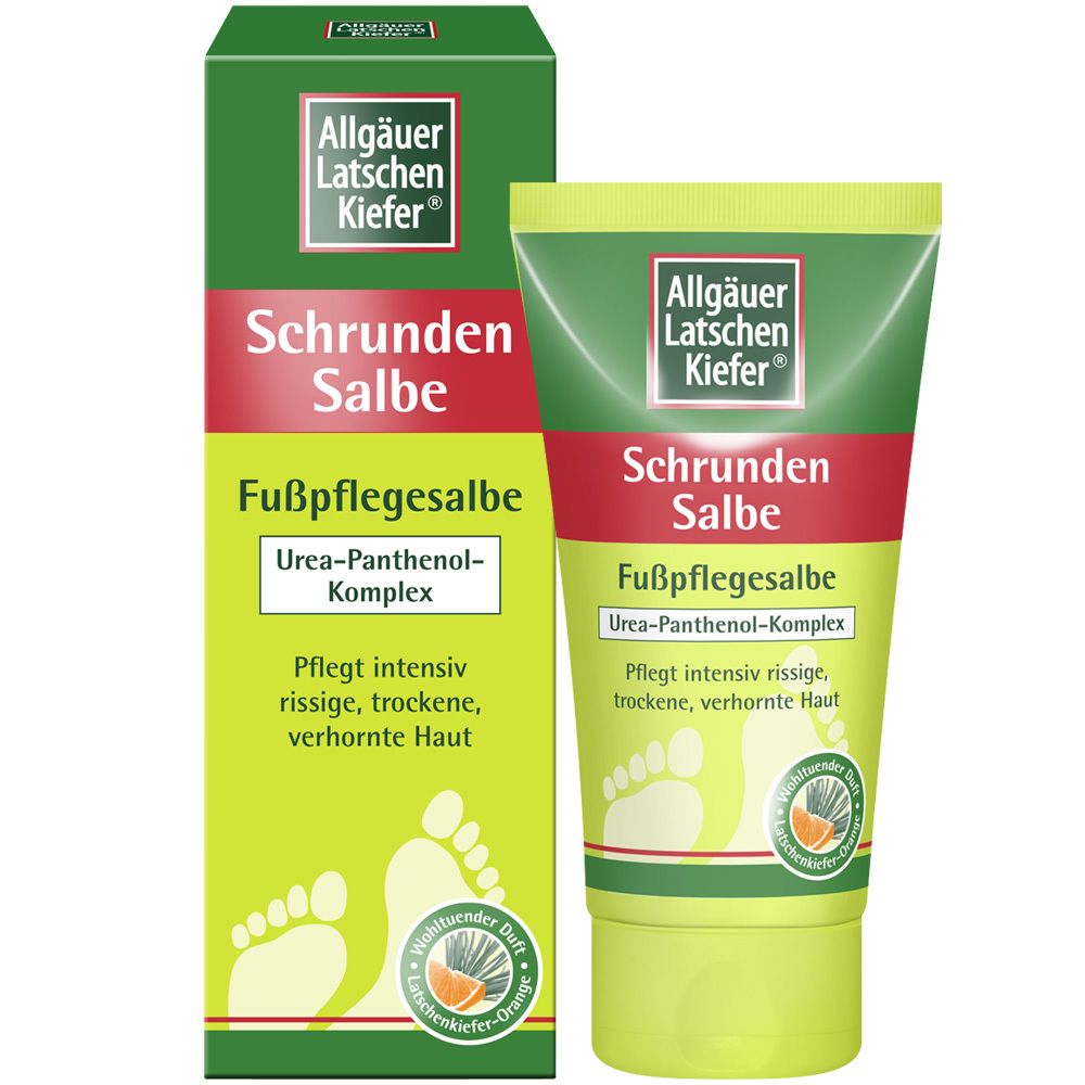 Allgäuer Latschenkiefer Schrunden Salbe Latschenkiefer Orange 75 ml