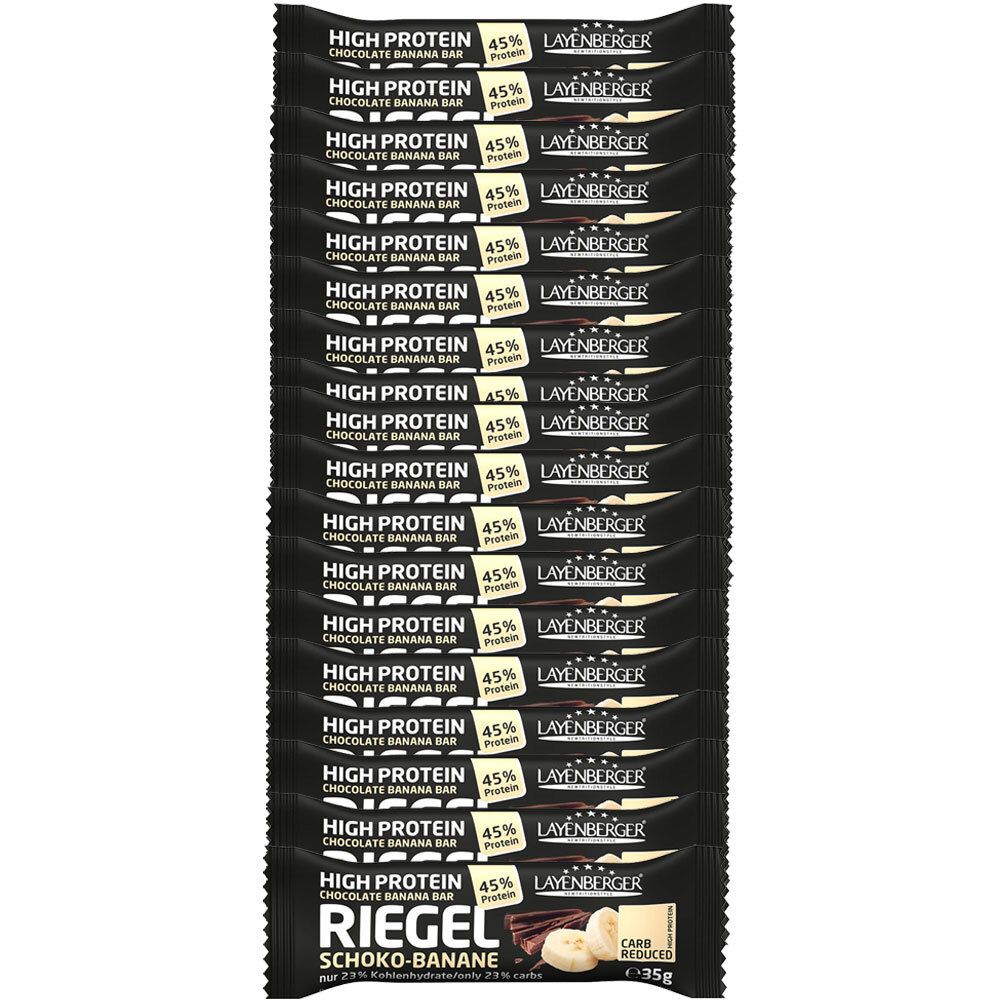 LAYENBERGER High Protein Riegel Schoko Banane 18x35 G Shop Apotheke