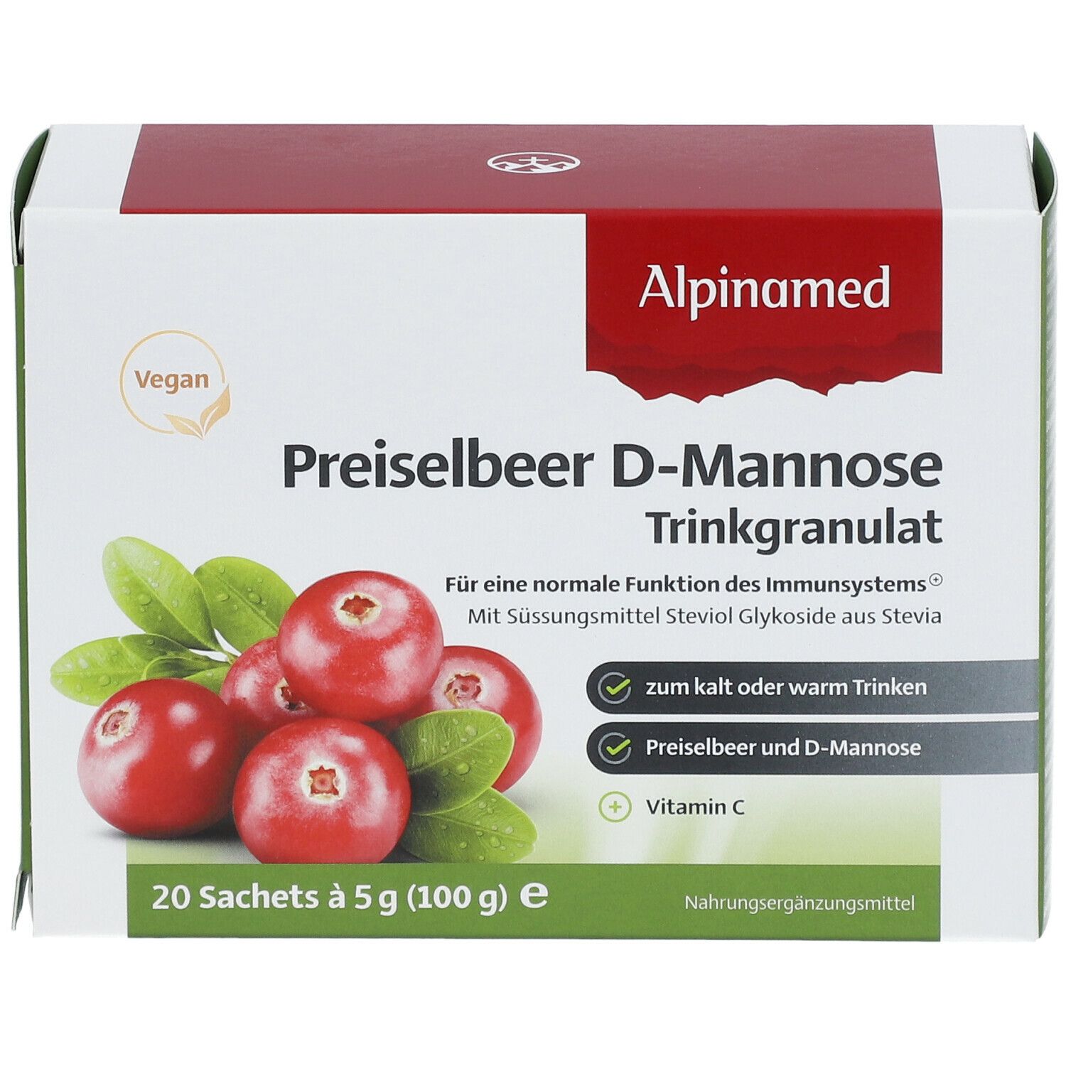 Alpinamed Preiselbeer Trinkgranulat St Shop Apotheke