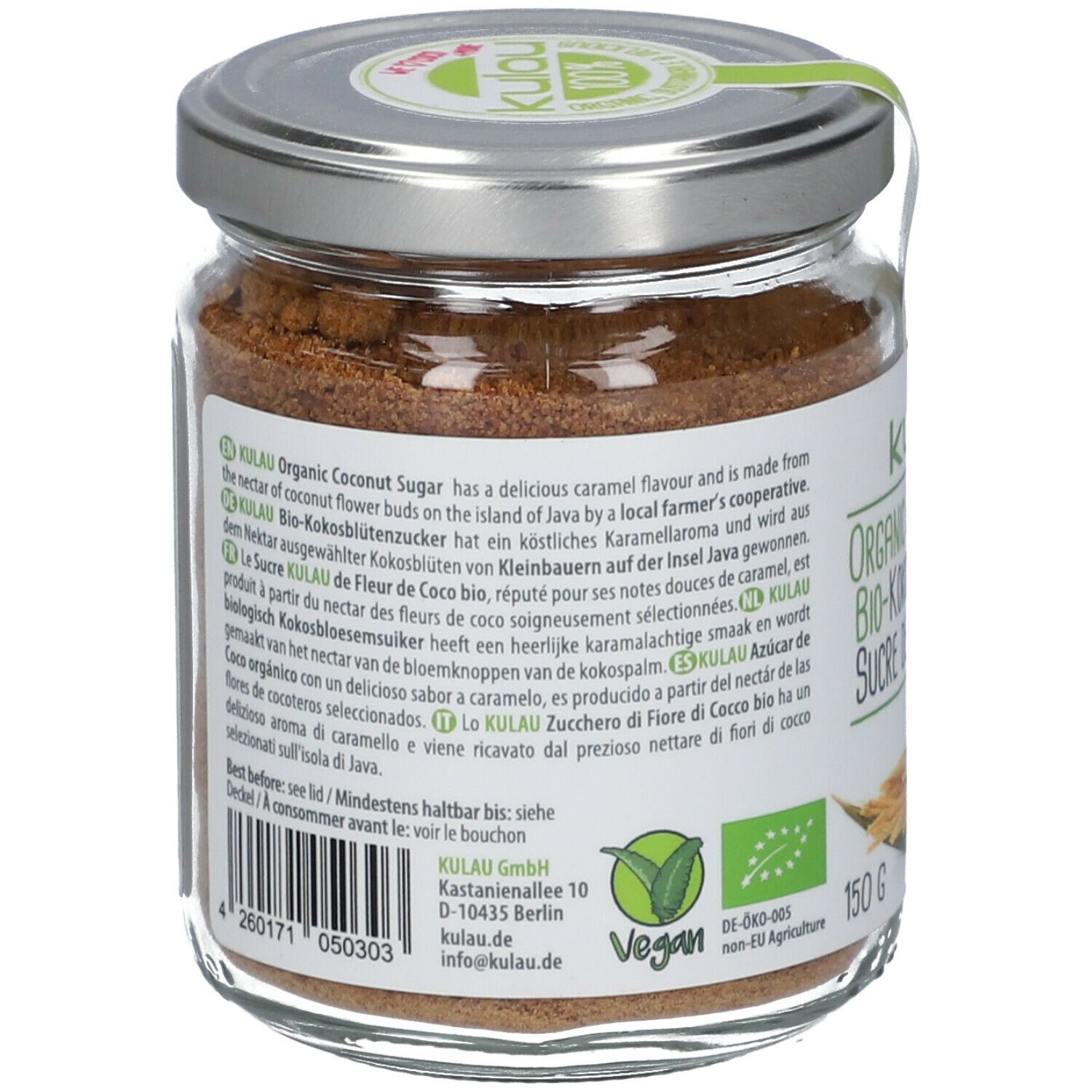 Kulau BIO KOKOSBLÜTENZUCKER 150 g Shop Apotheke