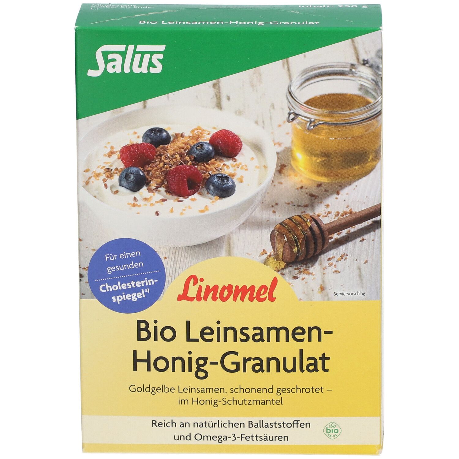 Salus Bio Leinsamen Honig Granulat G Shop Apotheke