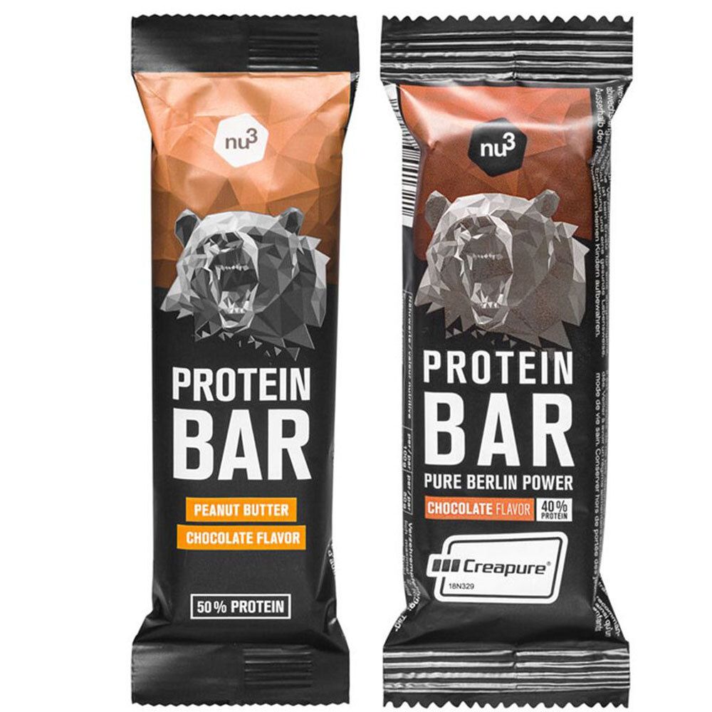 Nu Protein Bar Schokolade Nu Protein Bar Peanutbutter