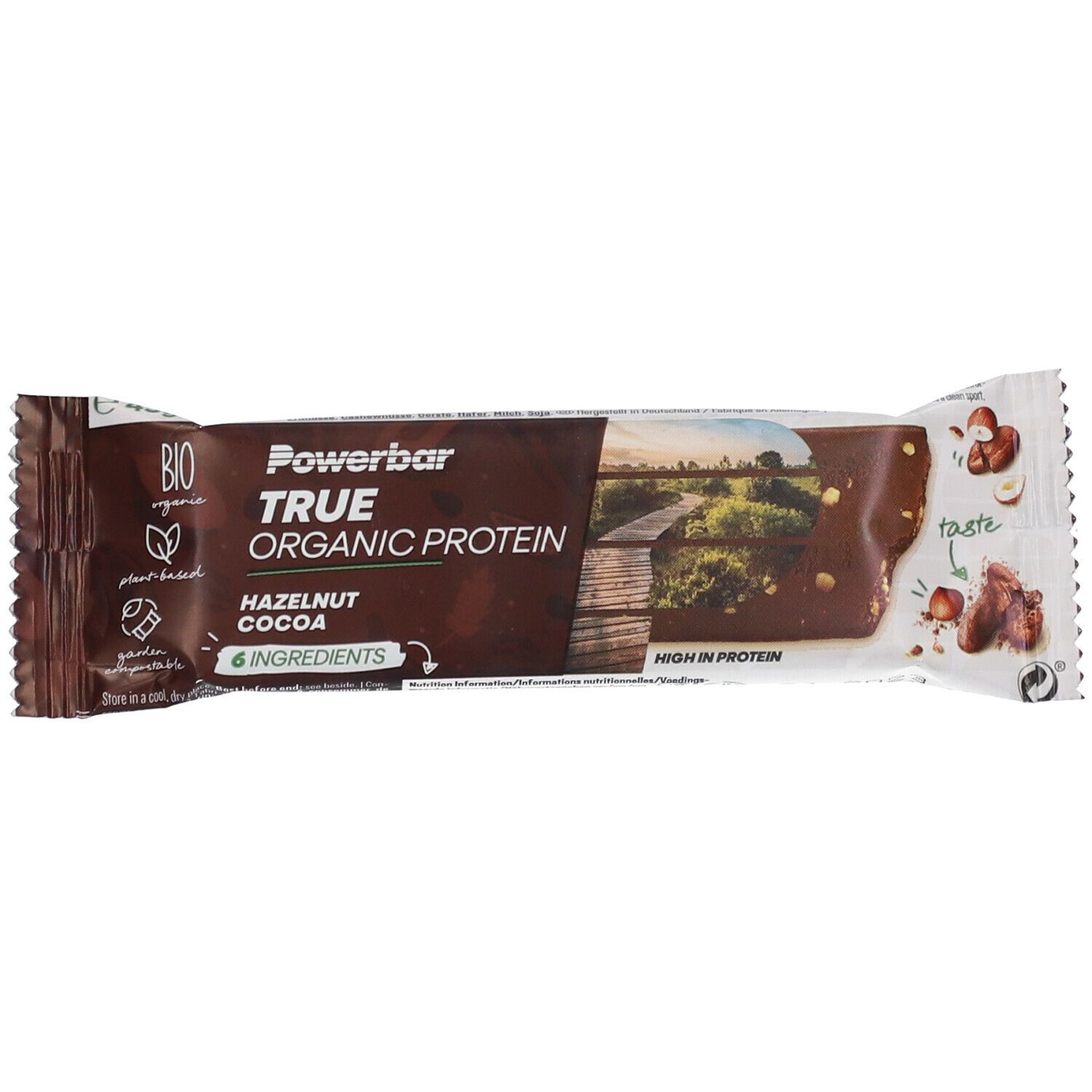 Powerbar True Organice Protein Bar Hazelnut Cocoa G Shop Apotheke