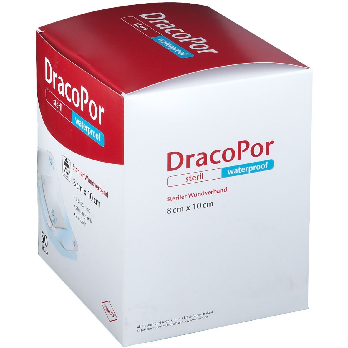 Dracopor Waterproof Wundverband Steril X Cm St Shop Apotheke