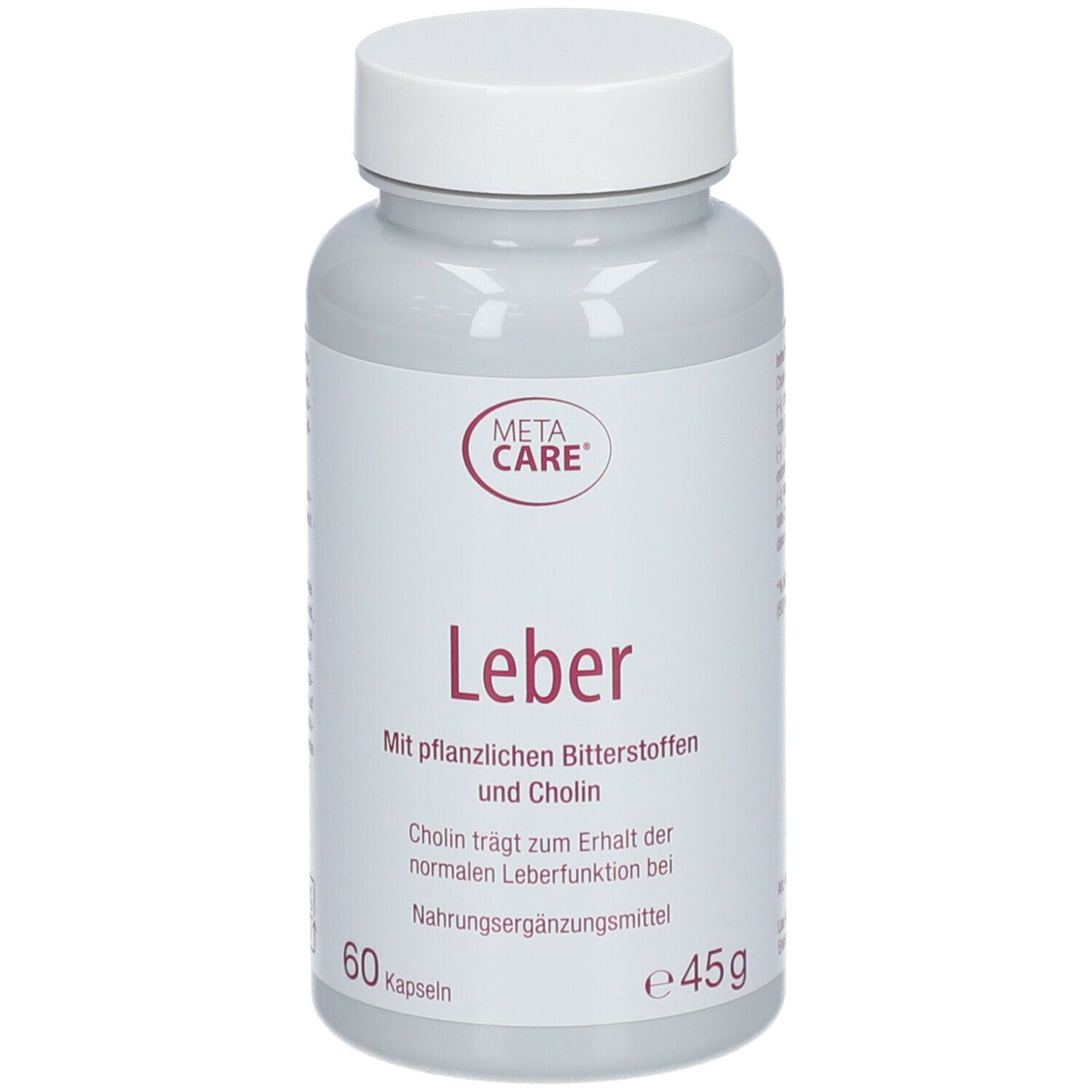 Metacare Leber Kapseln St Shop Apotheke At