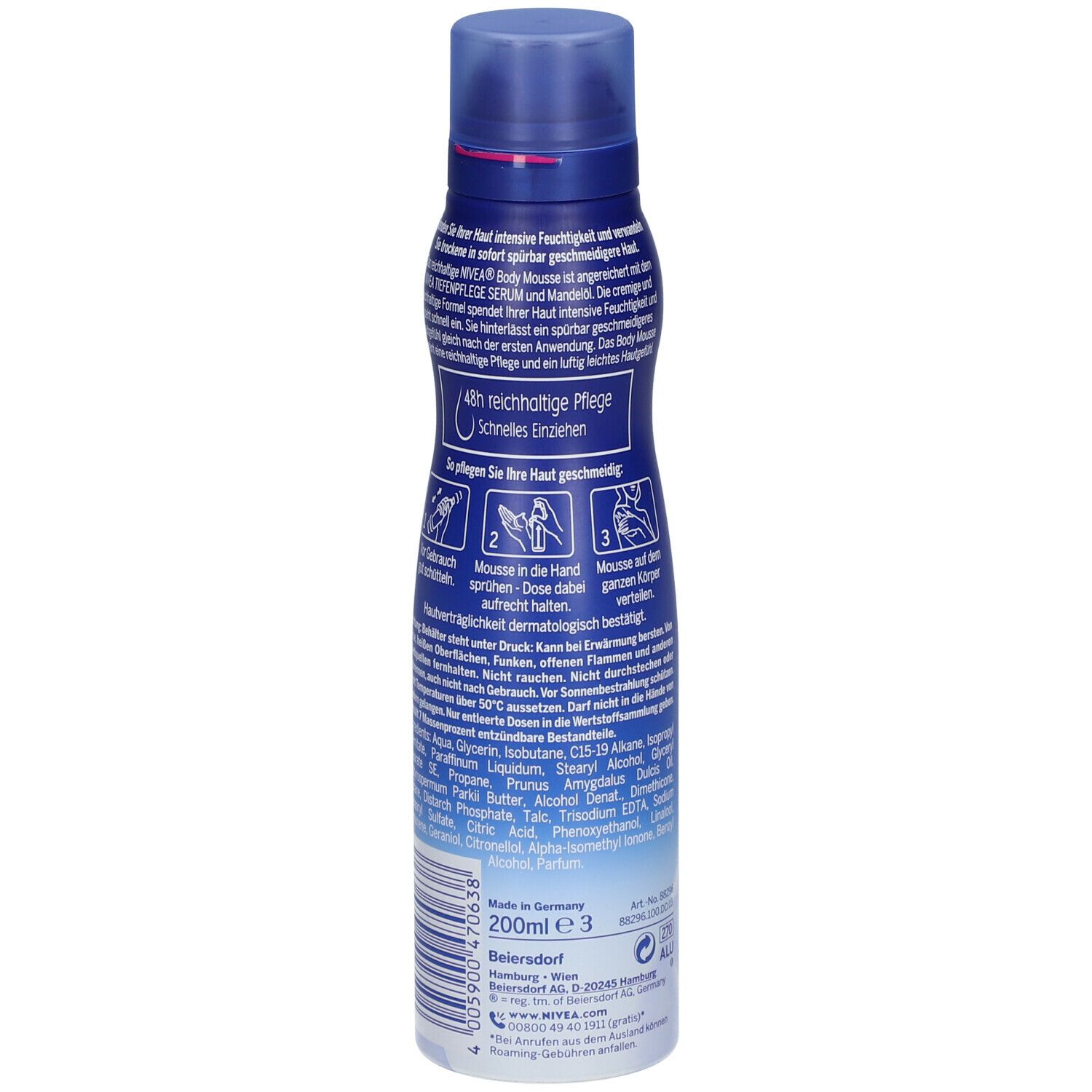 Nivea Body Mousse Reichhaltige Pflege Ml Shop Apotheke