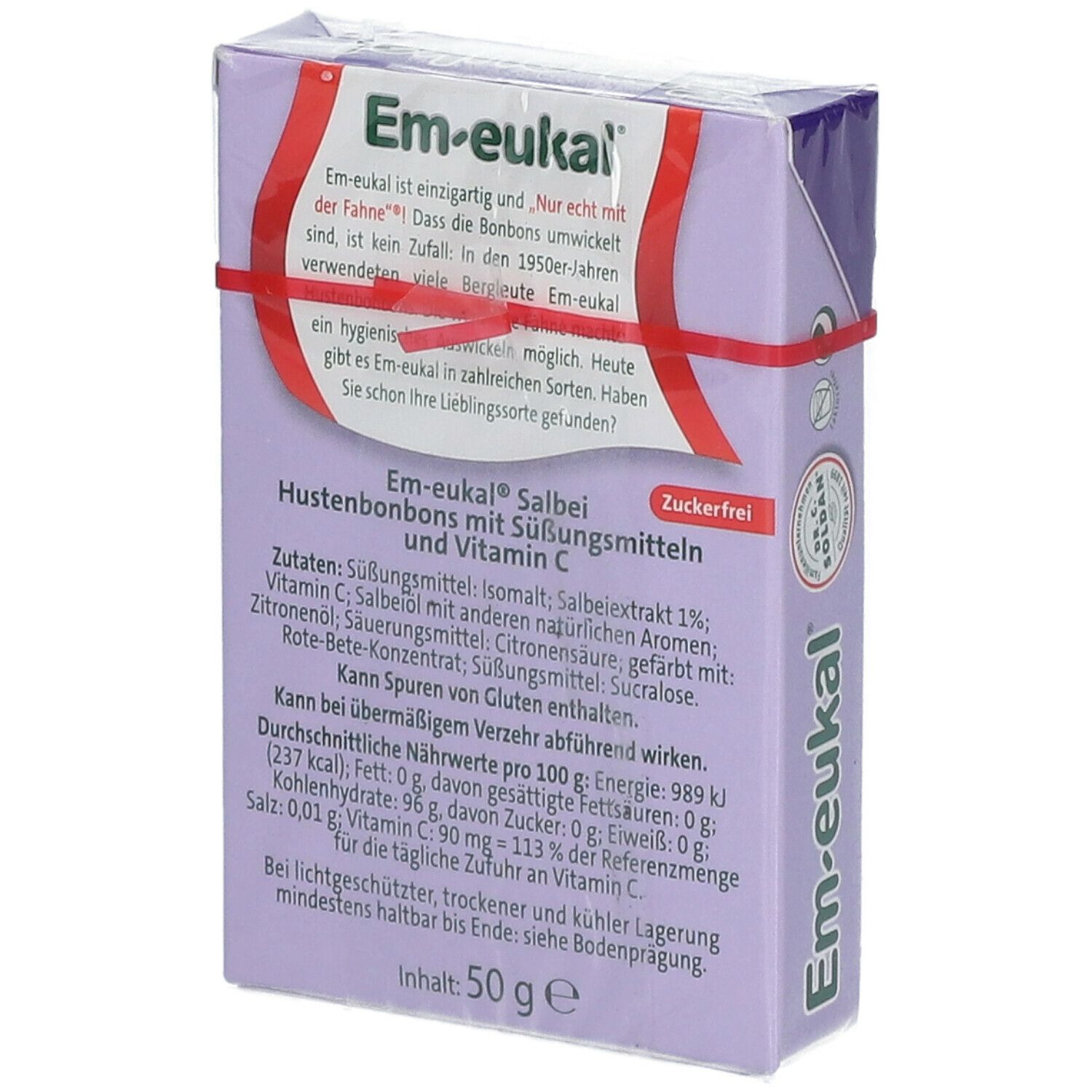 Em Eukal Salbei Zuckerfrei Box 50 G Shop Apotheke