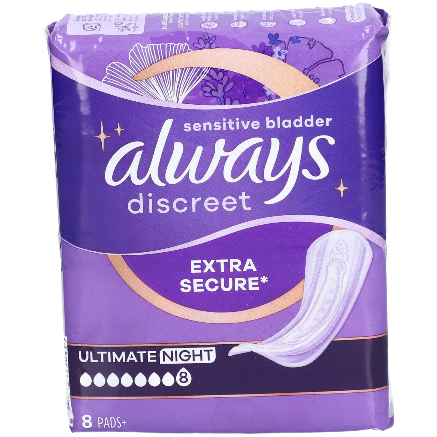 Always Discreet Inkontinenz Einlagen Ultimate Nacht St Shop Apotheke