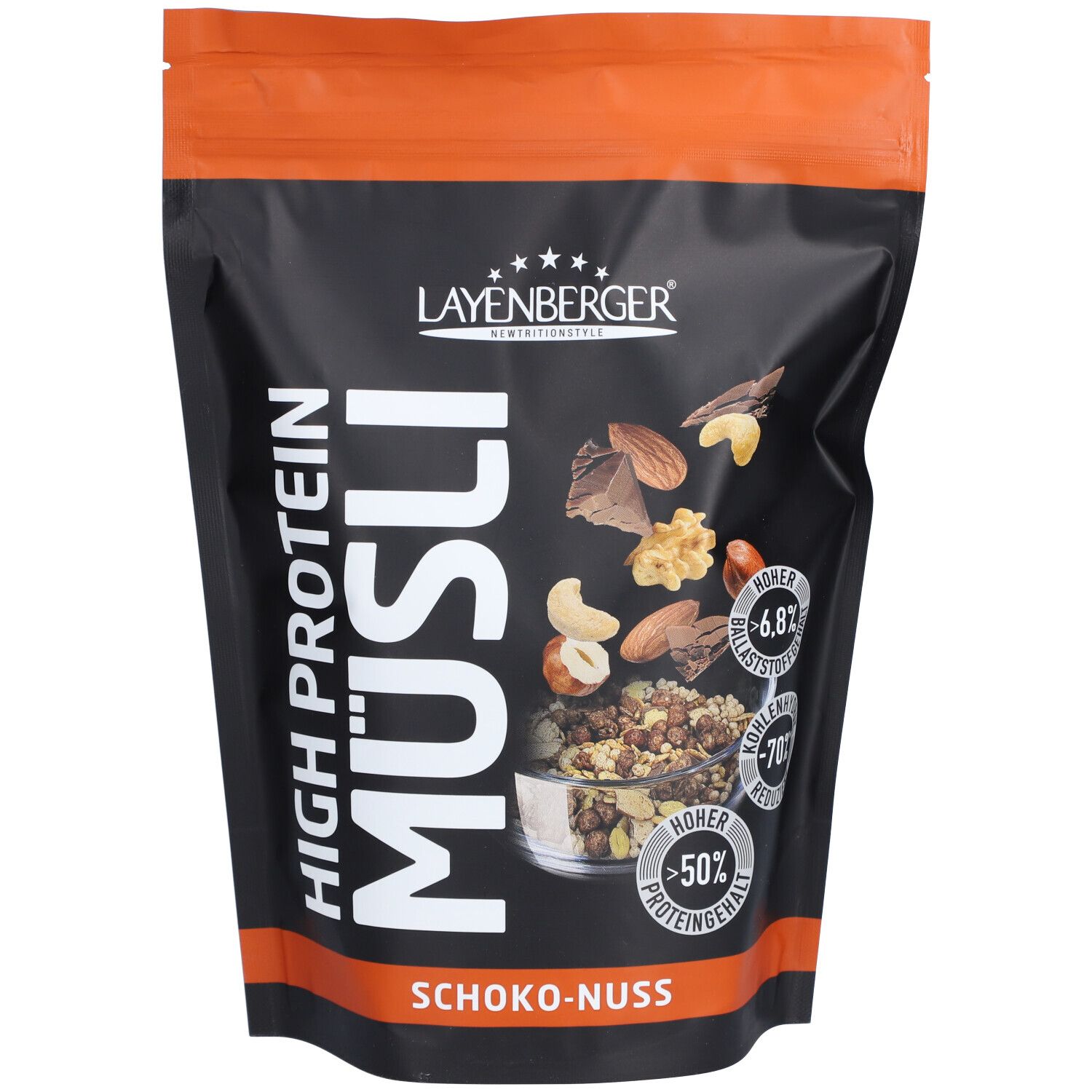 LAYENBERGER 3K Protein Müsli Schoko Nuss 390 g Shop Apotheke