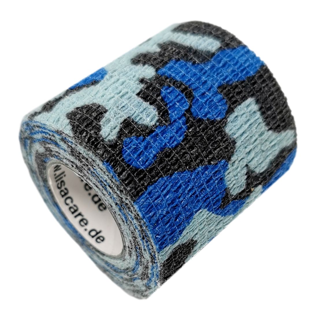 Lisacare Selbstklebender Verband Camouflage Blau Cm X Cm St