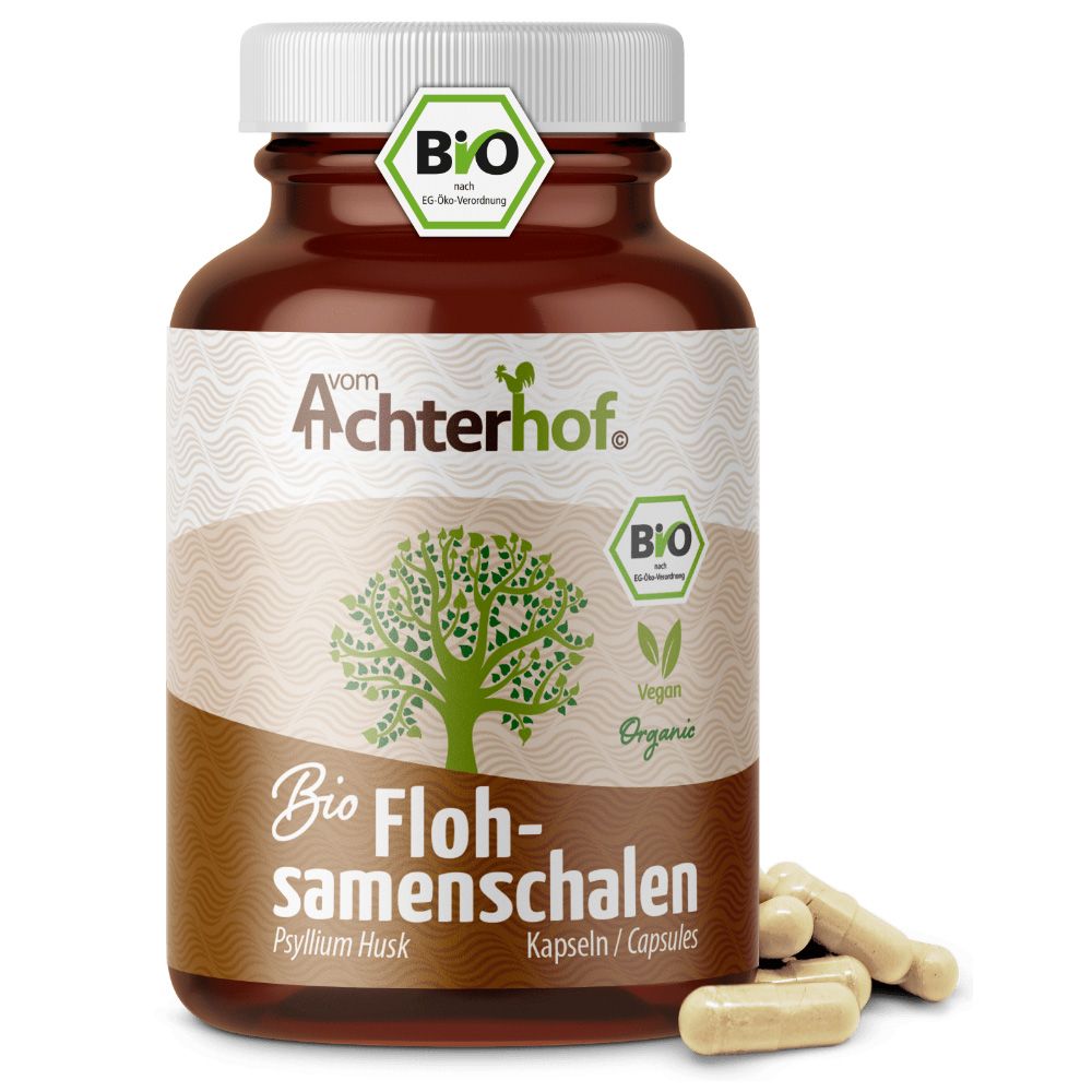 Achterhof Bio Flohsamenschalen Kapseln 180 St Shop Apotheke