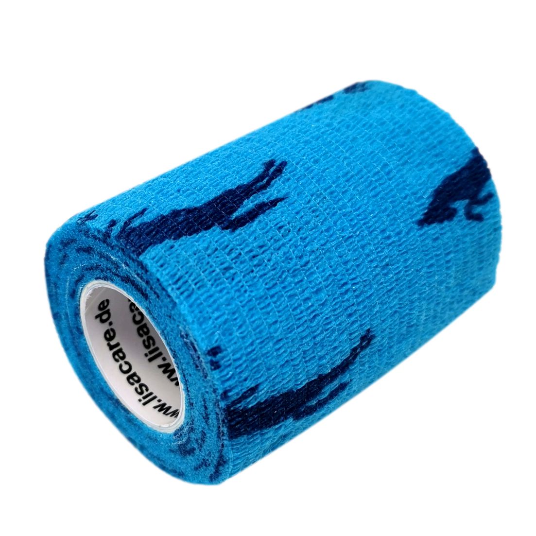 LisaCare Selbsthaftende Bandage Pferde Blau 7 5cm X 4 5m 1 St