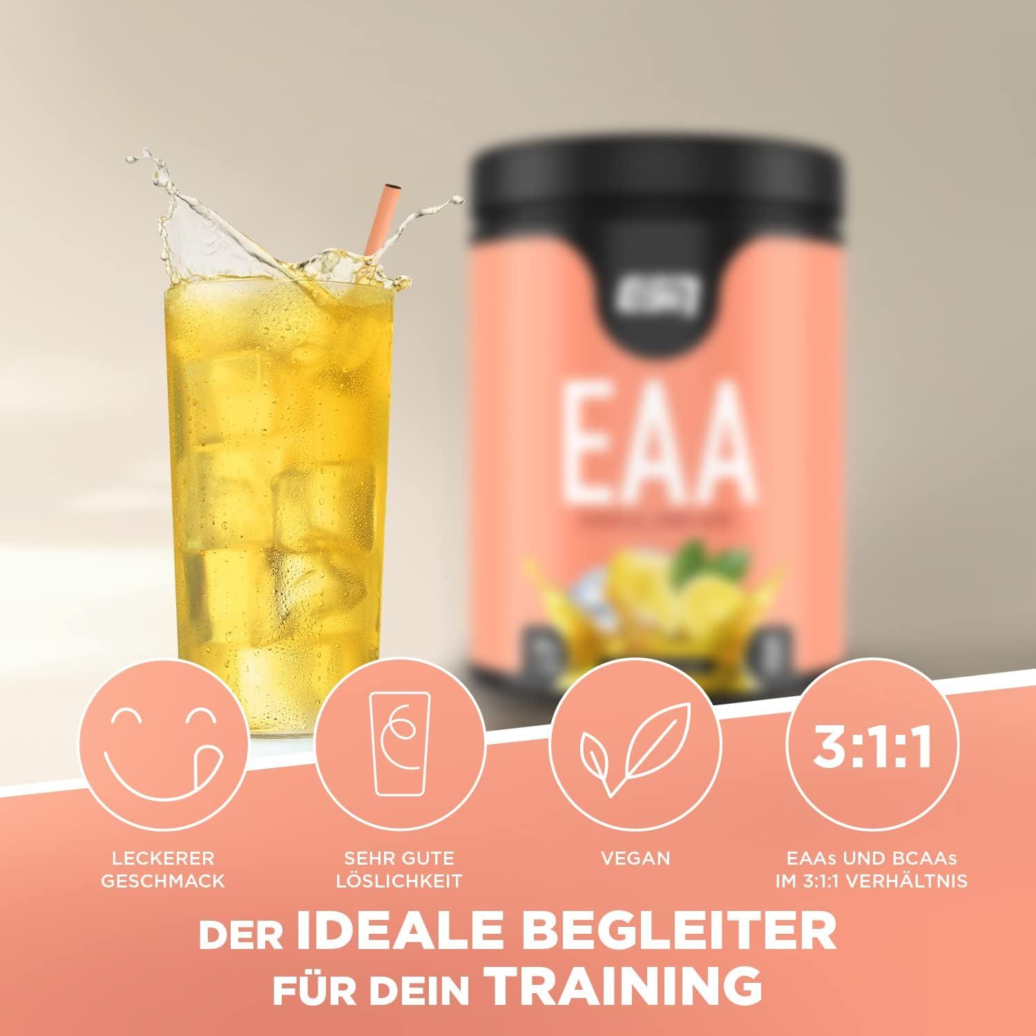 ESN EAA Lemon Iced Tea alle 8 essenziellen Aminosäuren und