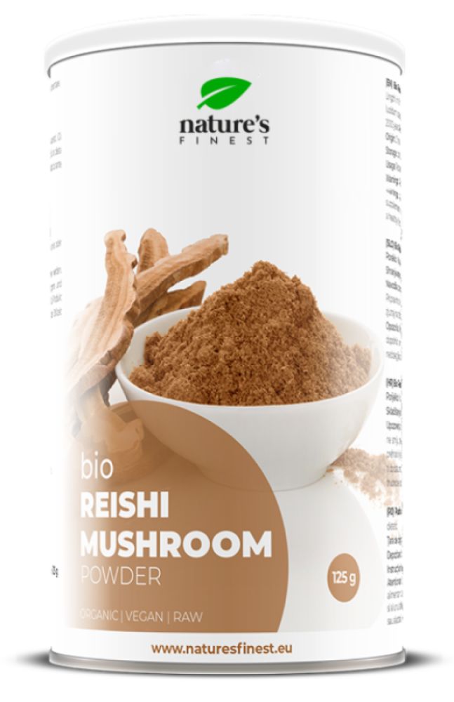 Nature S Finest Reishi Mushroom Powder Bio Reishi Pilz 125 G Shop