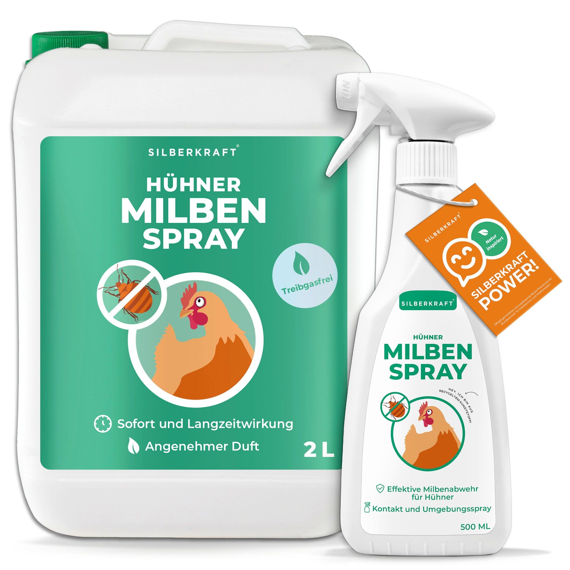 Silberkraft Milbenspray H Hner Ml Shop Apotheke