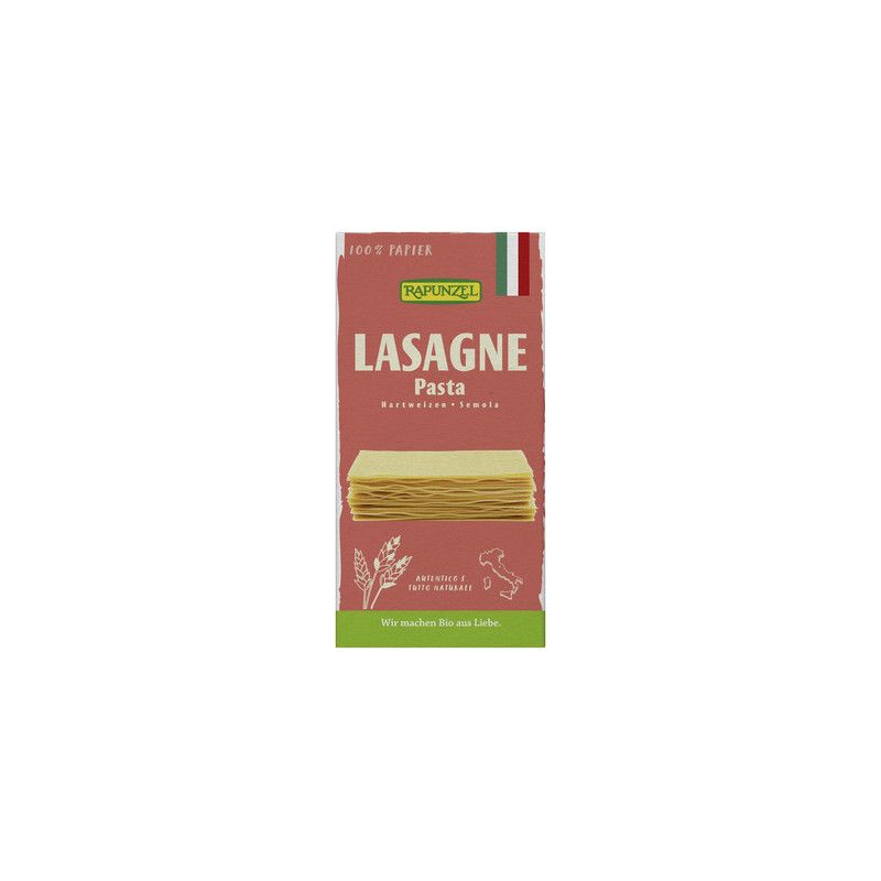 Rapunzel Bio Lasagne Platten Semola 250 G Shop Apotheke