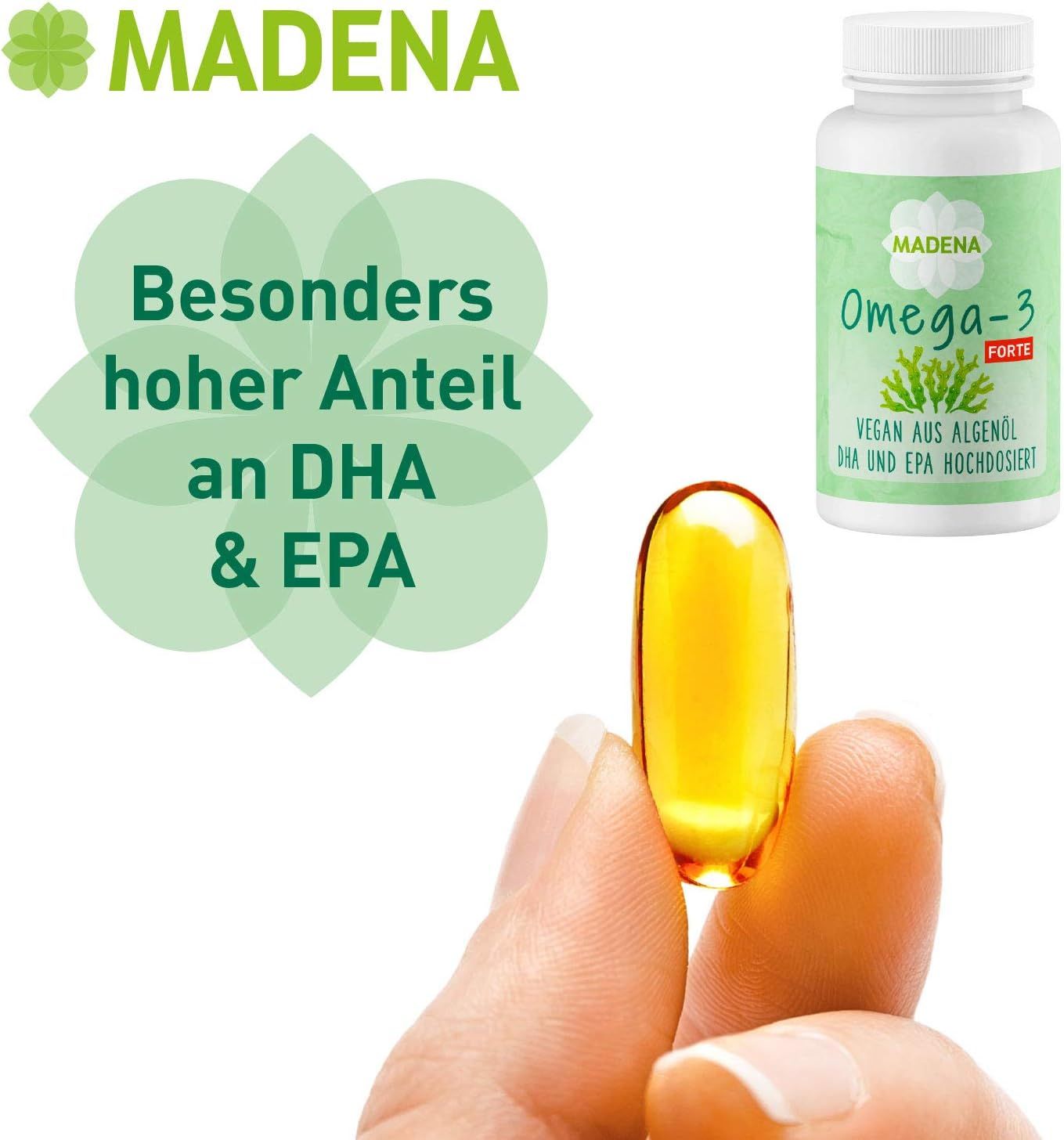 MADENA Algenöl Omega 3 Vegan Kapseln 60 St Shop Apotheke