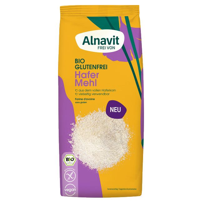 Alnavit Hafermehl BIO Glutenfrei 500 G Shop Apotheke