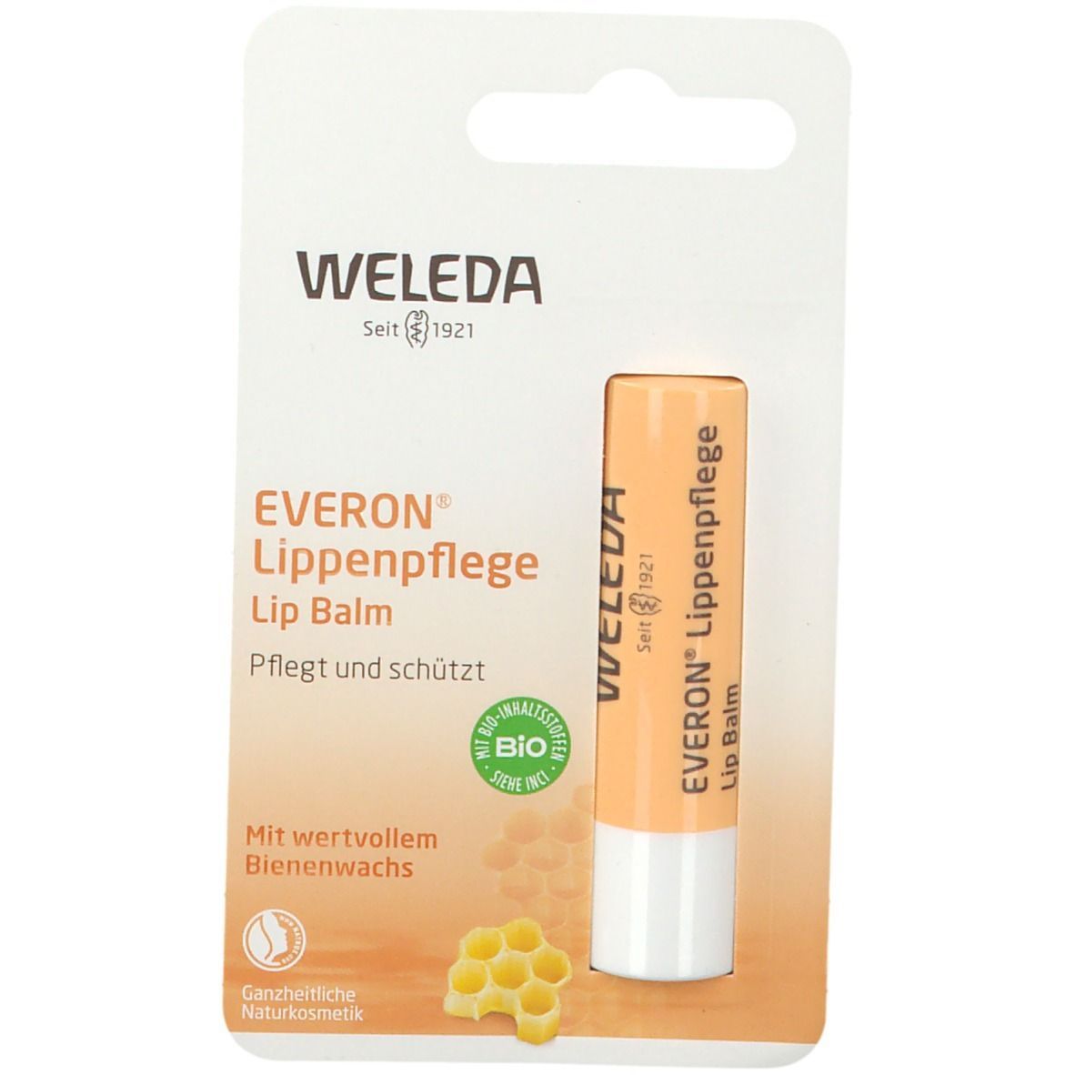 Weleda Everon Lippenpflege Pflegt und schützt trockene Lippen ganz