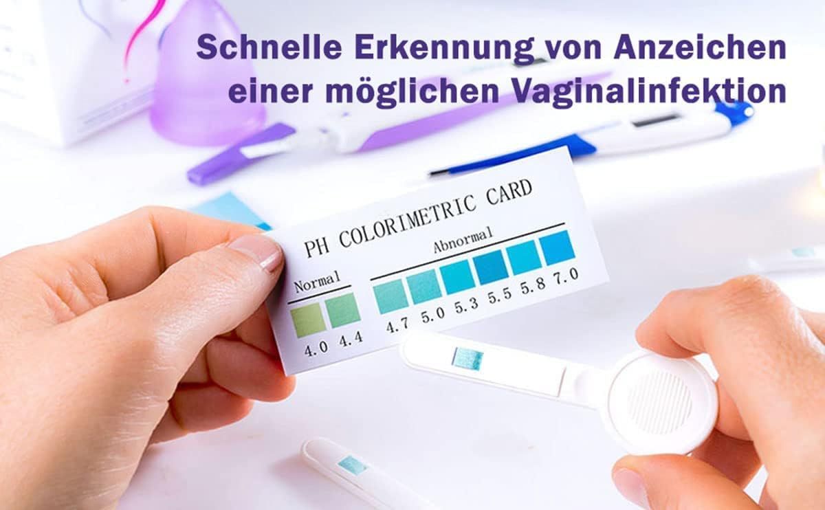 One Step Ph Vaginaler Teststreifen Selbsttest Zur Bestimmung Des