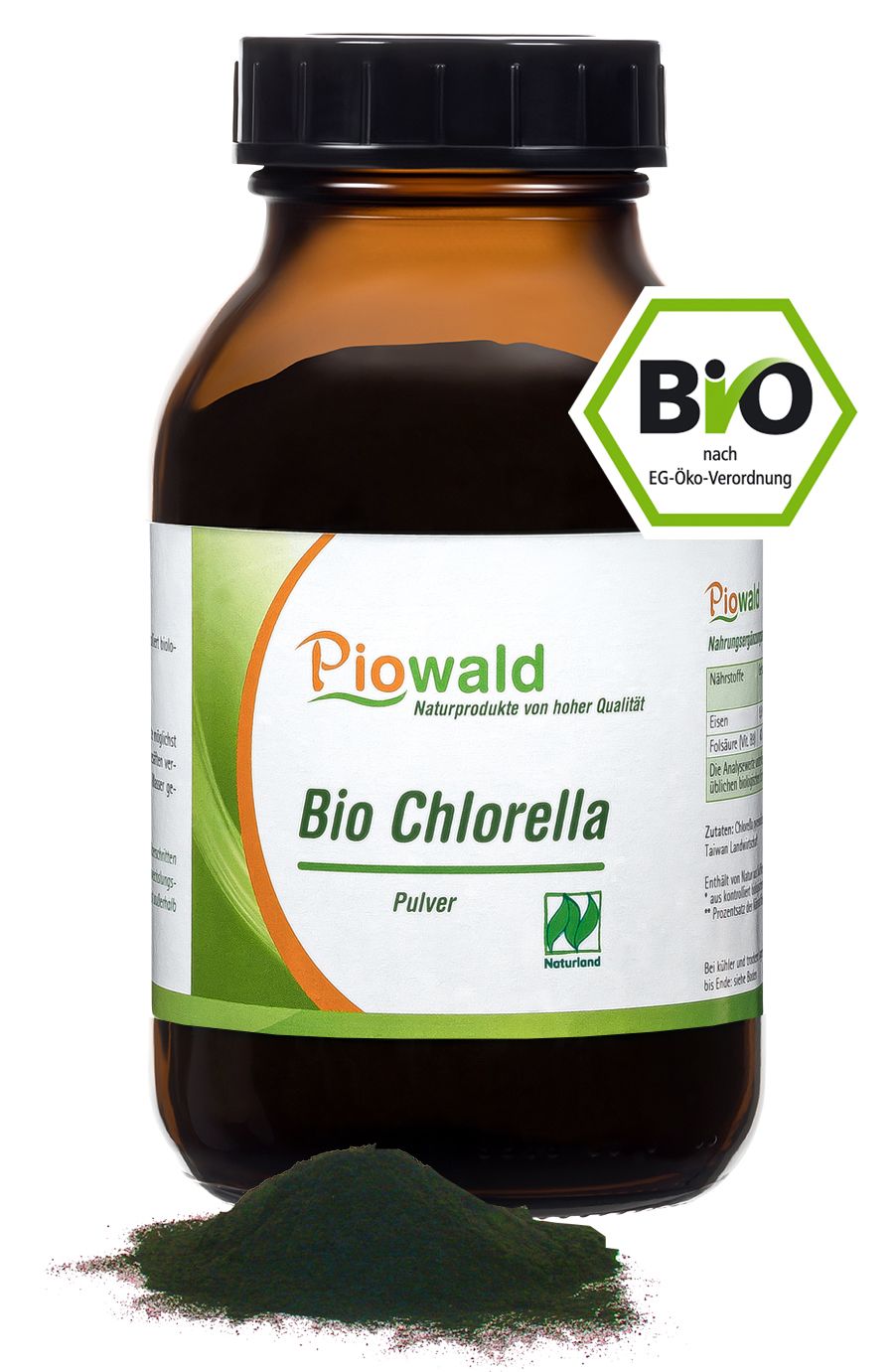 Piowald Bio Chlorella Pulver Naturland Kg Shop Apotheke