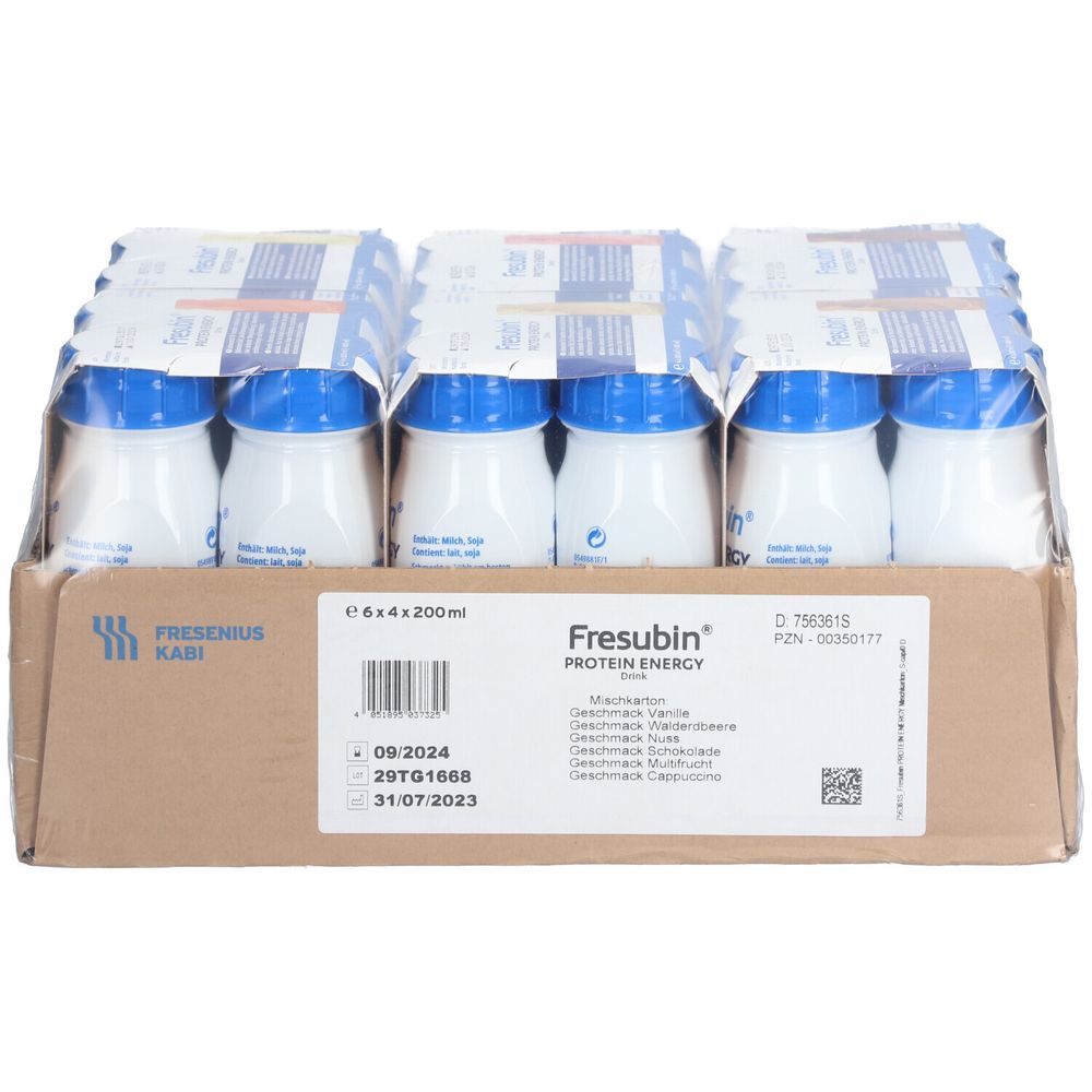 Fresubin Protein Energy DRINK Trinknahrung Mischkarton 24x200 ml shop
