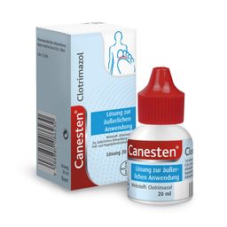 Canesten® Clotrimazol Lösung zur Behandlung von Haut-, Fuß- und Nagelpilz