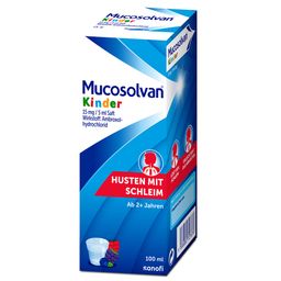 MUCOSOLVAN® Schleimlöser Hustensaft - Jetzt 10% sparen mit dem Code mucosolvan10*