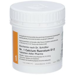 Adler Schüssler Salze Nr. 1 Calcium fluoratum D12