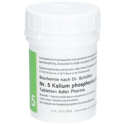 Adler Schüssler Salze Nr. 5 Kalium phosphoricum D6